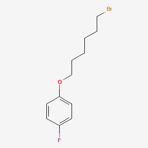 1-[(6-Bromohexyl)oxy]-4-fluorobenzene