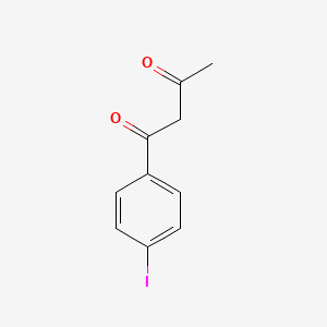 1-(4-Iodophenyl)butane-1,3-dione
