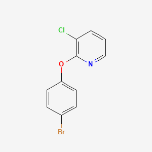 2-(4-Bromophenoxy)-3-chloropyridine