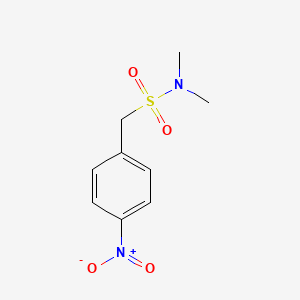 N,N-dimethyl-4-nitrobenzenemethanesulphonamide