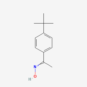 Ethanone, 1-[4-(1,1-dimethylethyl)phenyl]-, oxime