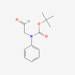 Tert-butyl (2-oxoethyl)phenylcarbamate