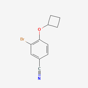 3-Bromo-4-cyclobutoxybenzonitrile