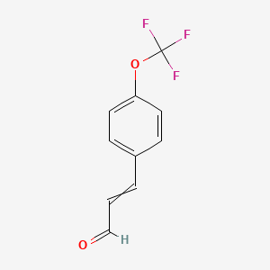 3-(4-Trifluoromethoxyphenyl)propenal