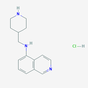 N-(Piperidin-4-ylmethyl)isoquinolin-5-amine hydrochloride