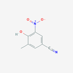 4-Hydroxy-3-methyl-5-nitrobenzonitrile
