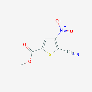 Methyl 5-cyano-4-nitrothiophene-2-carboxylate