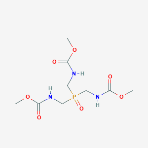 methyl N-[bis[(methoxycarbonylamino)methyl]phosphorylmethyl]carbamate