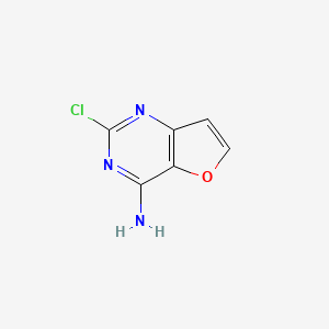 2-Chlorofuro[3,2-d]pyrimidin-4-amine