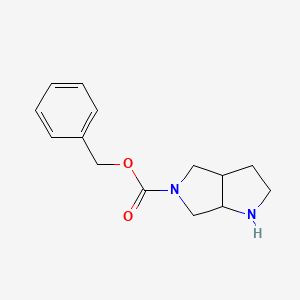 Benzylhexahydropyrrolo[3,4-b]pyrrole-5(1H)-carboxylate