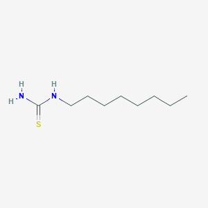 molecular formula C9H20N2S B086940 1-辛基-2-硫脲 CAS No. 13281-03-3