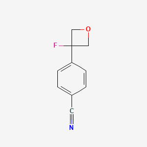 4-(3-Fluorooxetan-3-yl)benzonitrile