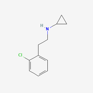 N-[2-(2-chlorophenyl)ethyl]cyclopropanamine