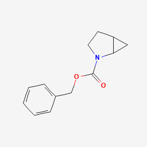 molecular formula C13H15NO2 B8694174 Benzyl 2-azabicyclo[3.1.0]hexane-2-carboxylate 