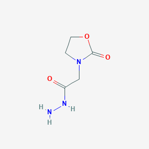 2-(2-Oxooxazolidin-3-yl)acetohydrazide