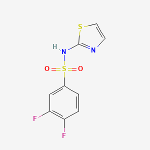 3,4-difluoro-N-(thiazol-2-yl)benzenesulfonamide