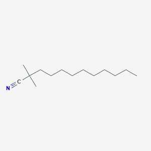 molecular formula C14H27N B8694200 2,2-Dimethyldodecanenitrile CAS No. 93425-43-5
