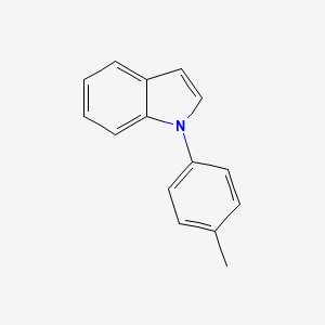 molecular formula C15H13N B8694231 N-(4-methylphenyl)indole CAS No. 167283-32-1