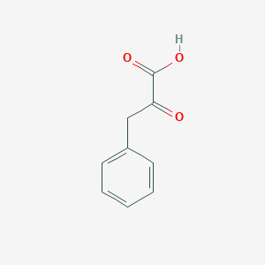 molecular formula C9H8O3 B086945 Phenylpyruvic acid CAS No. 156-06-9