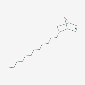 molecular formula C19H34 B8694566 5-Dodecyl-2-norbornene CAS No. 22094-86-6