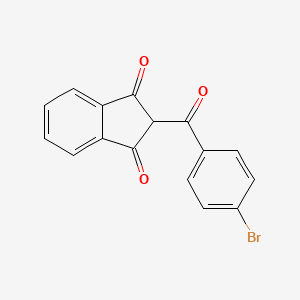 2-(4-Bromobenzoyl)-1H-indene-1,3(2H)-dione