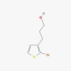 3-(2-Bromothiophen-3-yl)propan-1-ol
