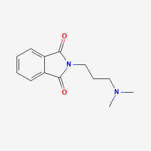 molecular formula C13H16N2O2 B8694705 2-(3-(Dimethylamino)propyl)-1h-isoindole-1,3(2h)-dione CAS No. 13474-65-2