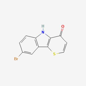 8-Bromothiopyrano[3,2-b]indol-4(5H)-one