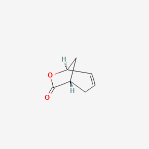 molecular formula C7H8O2 B8694726 Racemic cis-6-oxabicyclo[3.2.1]oct-3-en-7-one 