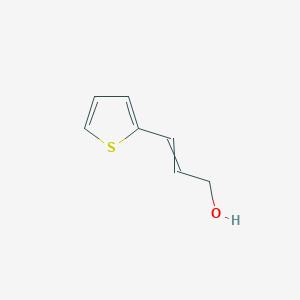 molecular formula C7H8OS B8694751 3-Thiophen-2-ylprop-2-en-1-ol 