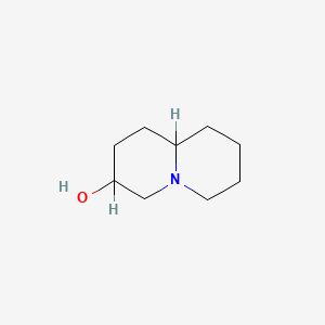 molecular formula C9H17NO B8694785 octahydro-1H-quinolizin-3-ol 