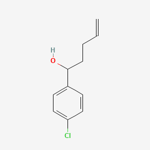 1-(4-Chlorophenyl)pent-4-en-1-ol