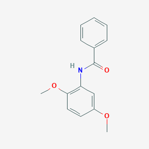 molecular formula C15H15NO3 B086948 N-(2,5-dimethoxyphenyl)benzamide CAS No. 135-45-5