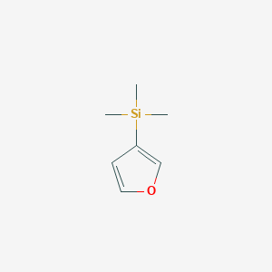 molecular formula C7H12OSi B8694801 (furan-3-yl)trimethylsilane 