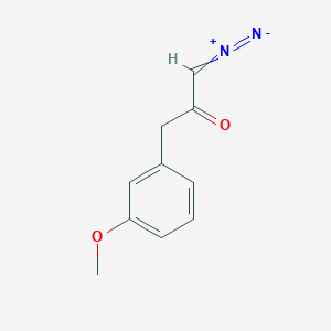 1-Diazonio-3-(3-methoxyphenyl)prop-1-en-2-olate