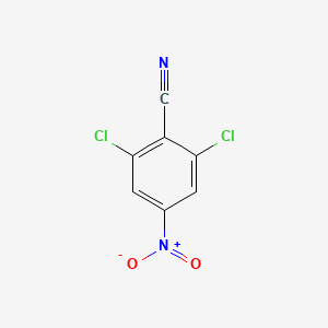 molecular formula C7H2Cl2N2O2 B8694856 2,6-Dichloro-4-nitrobenzonitrile CAS No. 2112-17-6