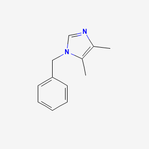 molecular formula C12H14N2 B8694871 1-Benzyl-4,5-dimethylimidazole CAS No. 31034-21-6