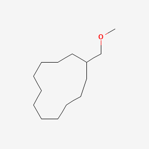 molecular formula C14H28O B8694898 (Methoxymethyl)cyclododecane CAS No. 77352-27-3