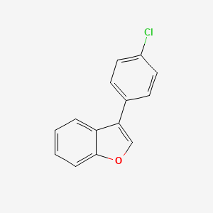 3-(4-Chlorophenyl)-1-benzofuran