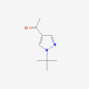1-(1-Tert-butyl-1h-pyrazol-4-yl)ethan-1-one