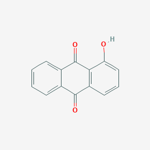 molecular formula C14H8O3 B086950 1-Hydroxyanthraquinone CAS No. 129-43-1