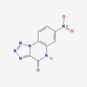 7-nitrotetrazolo[1,5-a]quinoxalin-4(5H)-one
