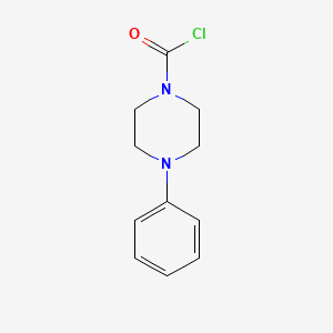 molecular formula C11H13ClN2O B8695057 4-Phenyl-piperazine-1-carbonyl chloride 