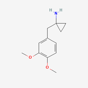 1-(3,4-Dimethoxy-benzyl)-cyclopropylamine