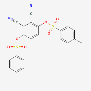 2,3-Dicyano-1,4-phenylene bis(4-methylbenzene-1-sulfonate)