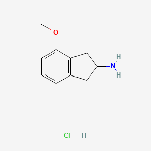 4-Methoxy-2,3-dihydro-1H-inden-2-amine hydrochloride