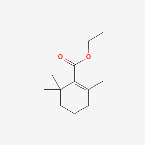 1-Cyclohexene-1-carboxylic acid, 2,6,6-trimethyl-, ethyl ester