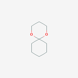 molecular formula C9H16O2 B086954 1,5-二氧杂螺[5.5]十一烷 CAS No. 180-93-8