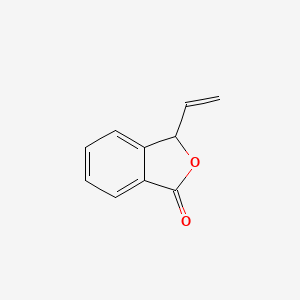 molecular formula C10H8O2 B8695484 3-ethenyl-1,3-dihydro-2-benzofuran-1-one 