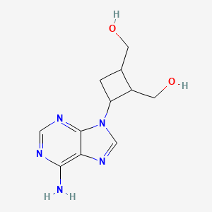 molecular formula C11H15N5O2 B8695569 Cyclobut A 